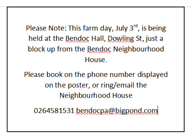 July Farm Day